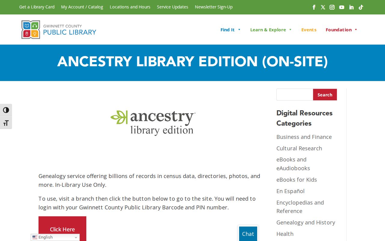 GCPL Ancestry Library Edition access for Duluth city directory research