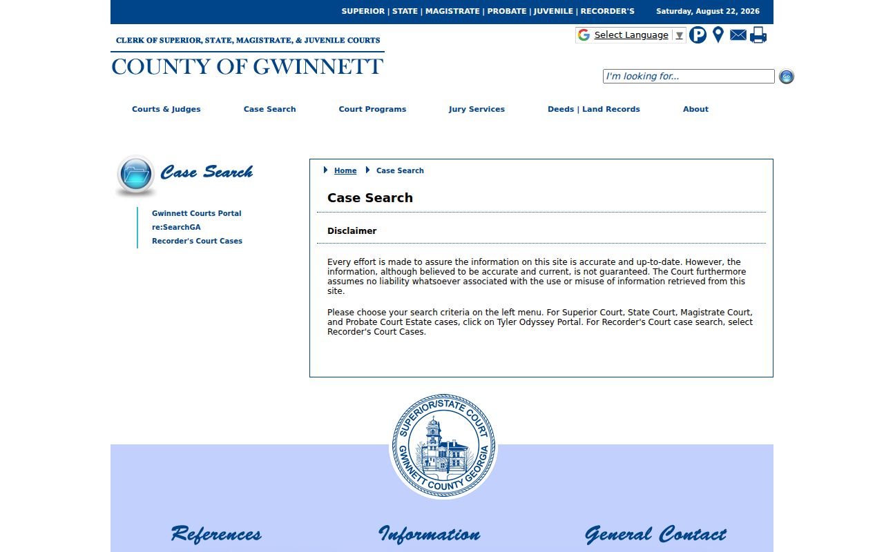 Duluth residents directory Gwinnett court search gateway