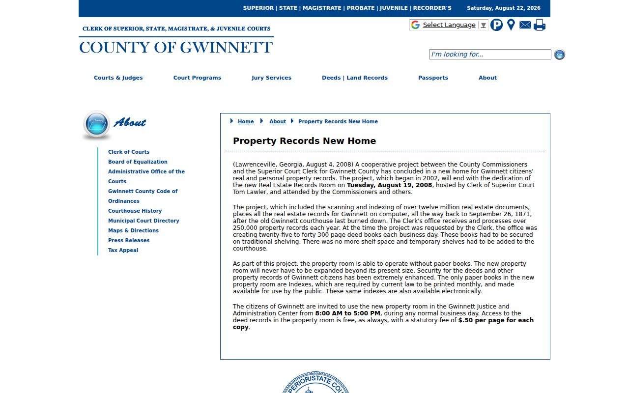 Duluth previous residents Gwinnett property record history